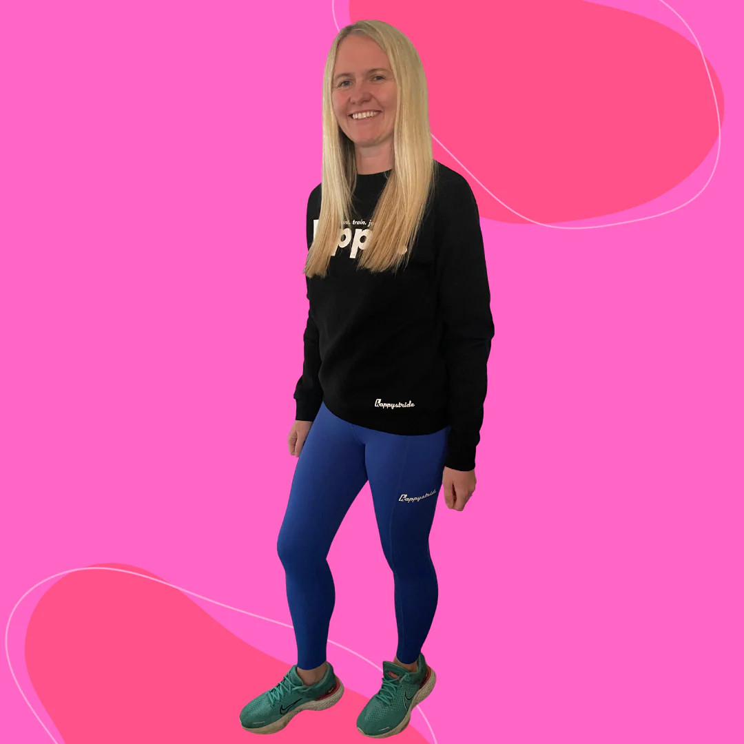 "Basic b*tch" blue leggings - Image 5