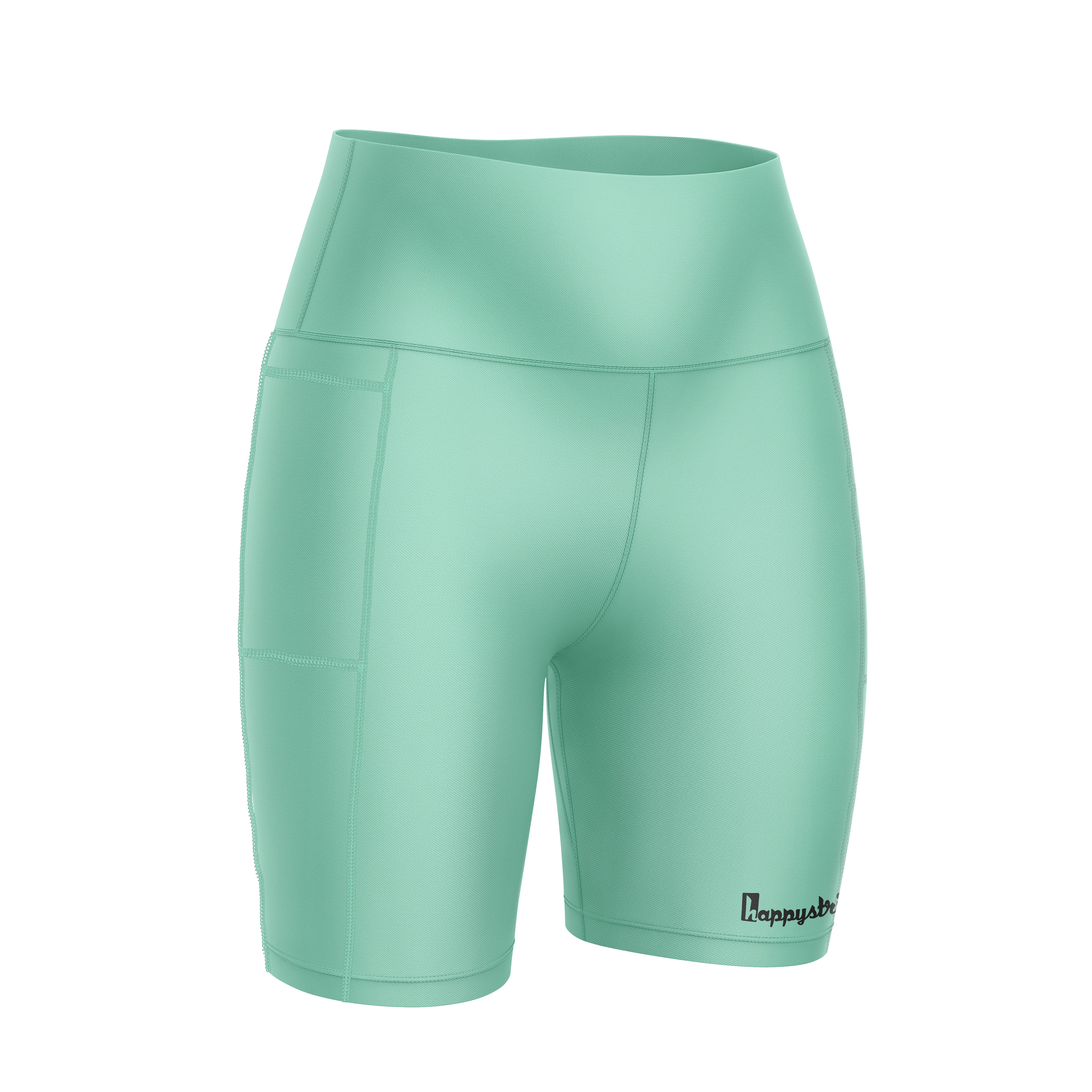 ''Basic b*tch'' minty fitted shorts - Image 5