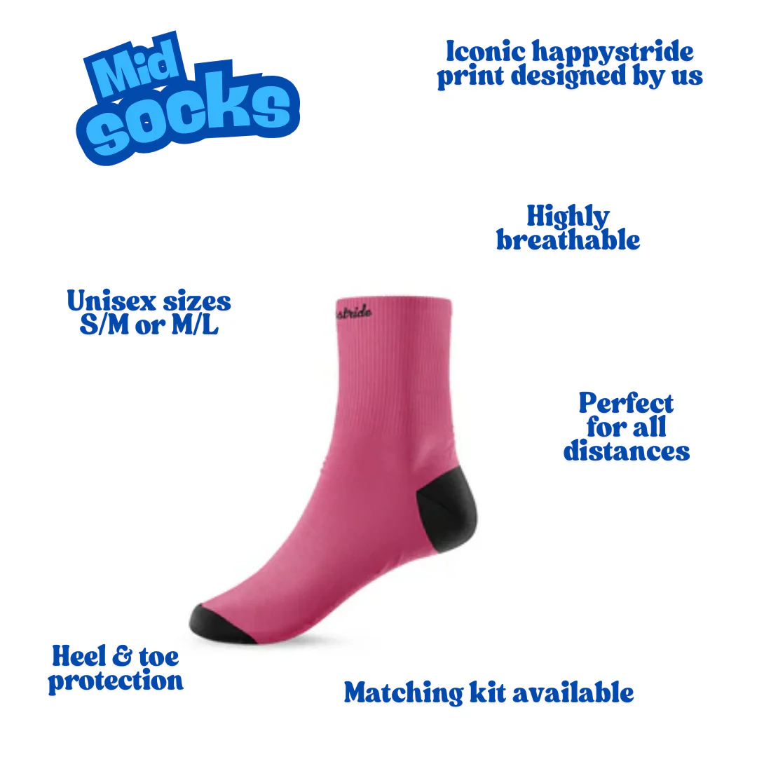 ''Basic b*tch" pink mid socks - Image 2