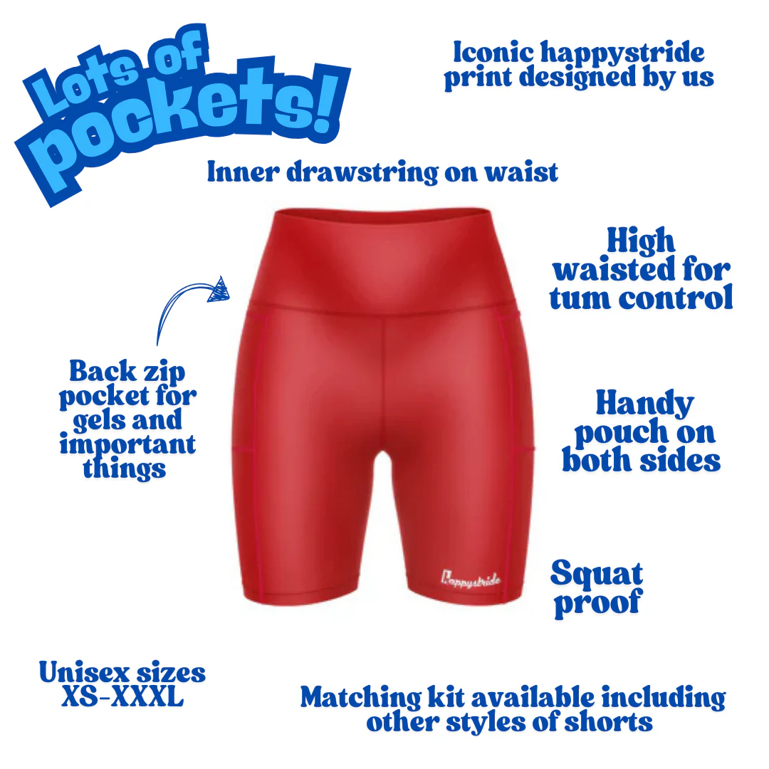 ''Basic b*tch'' red fitted shorts - Image 2