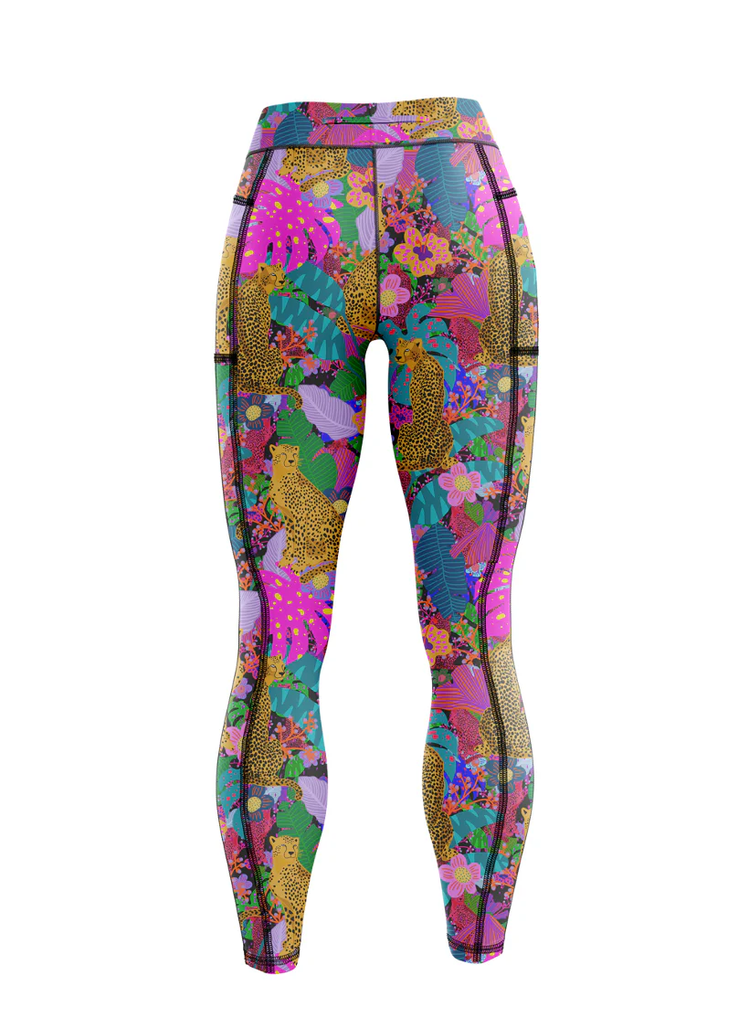 "Cheetahs always win" leggings - Image 6