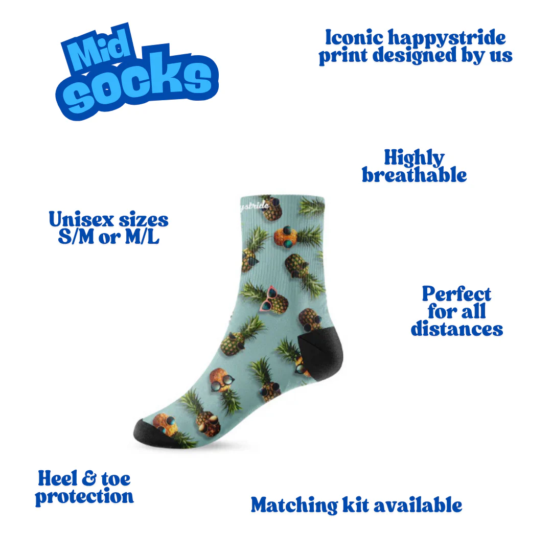"Club Tropicana" mid socks - Image 2