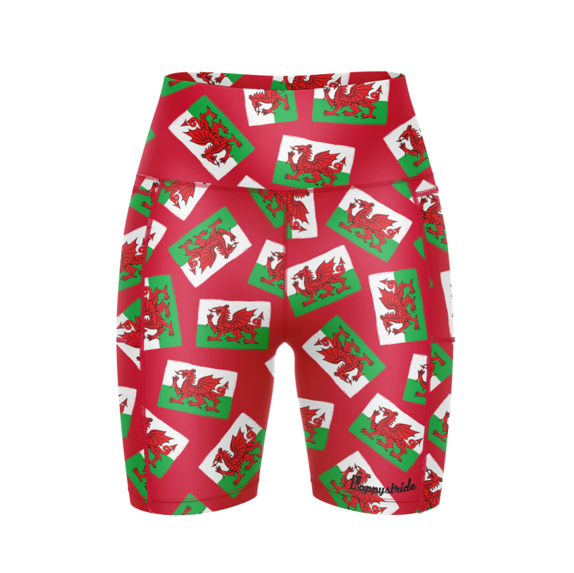 ''Dragon dashers'' fitted shorts