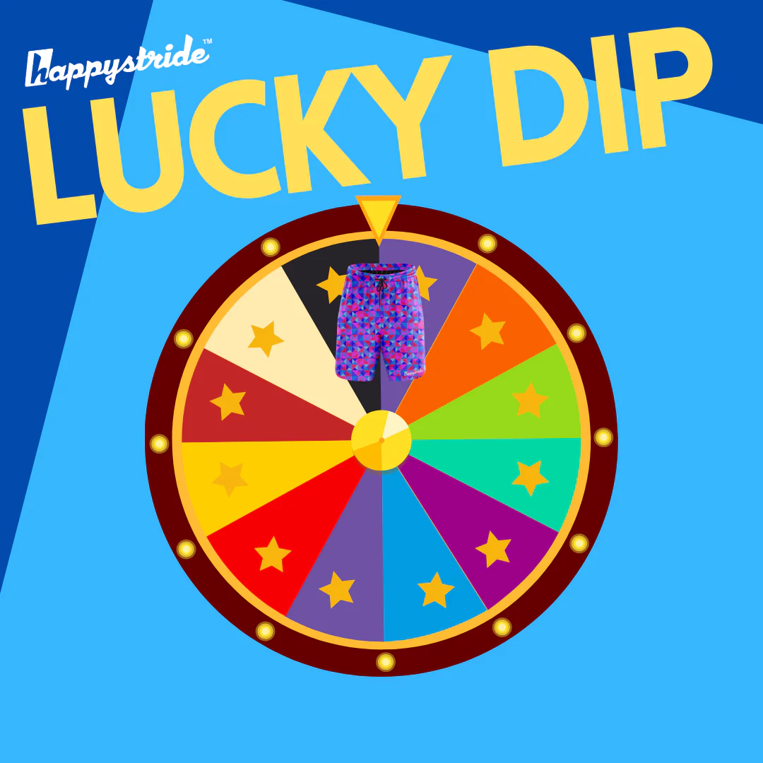 "Lucky dip" fitness shorts