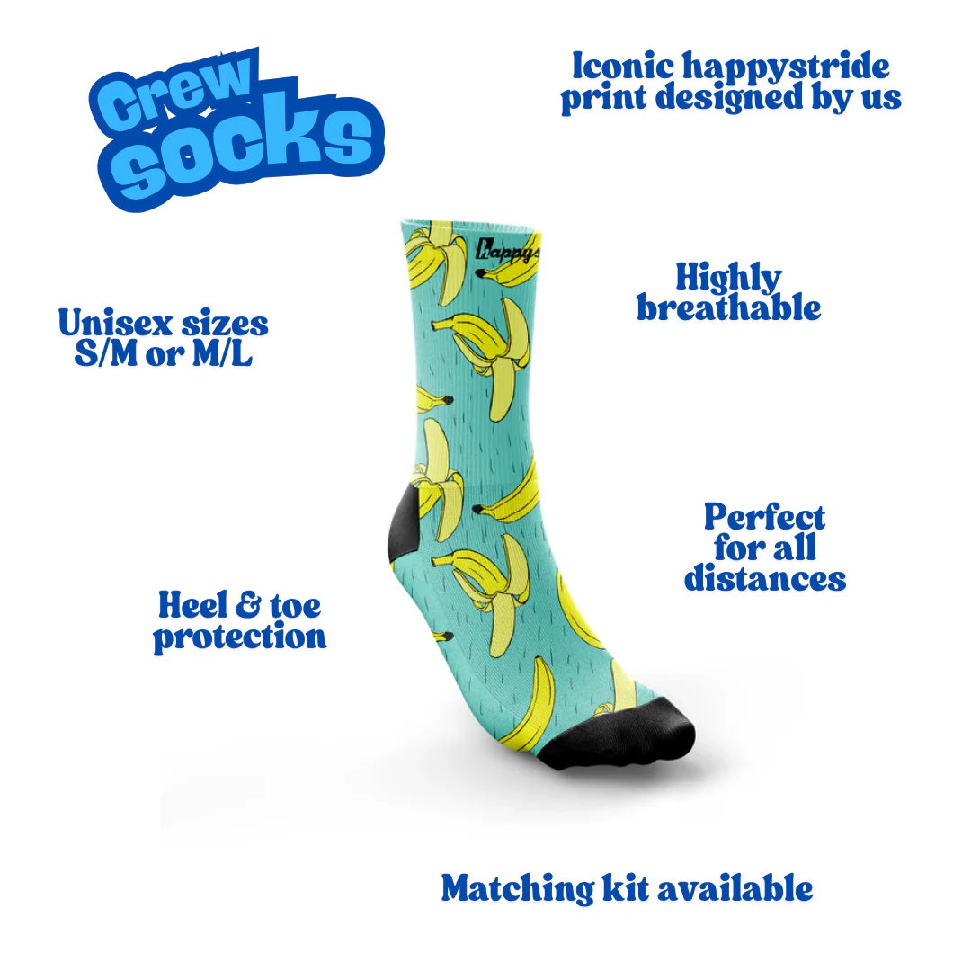 'Peely cool" crew socks - Image 2