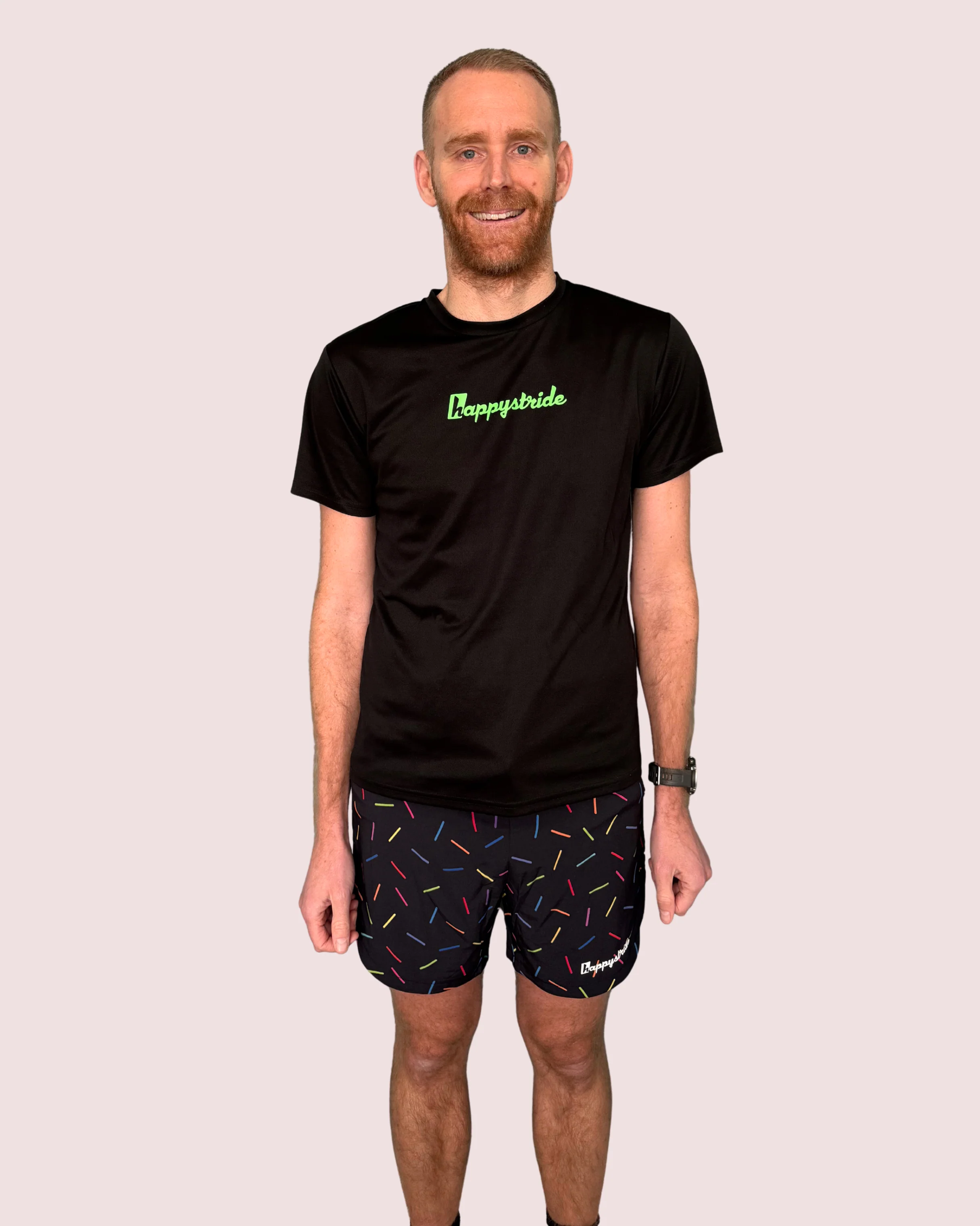 ''Sprinkle-of-joy'' black classic shorts - Image 7