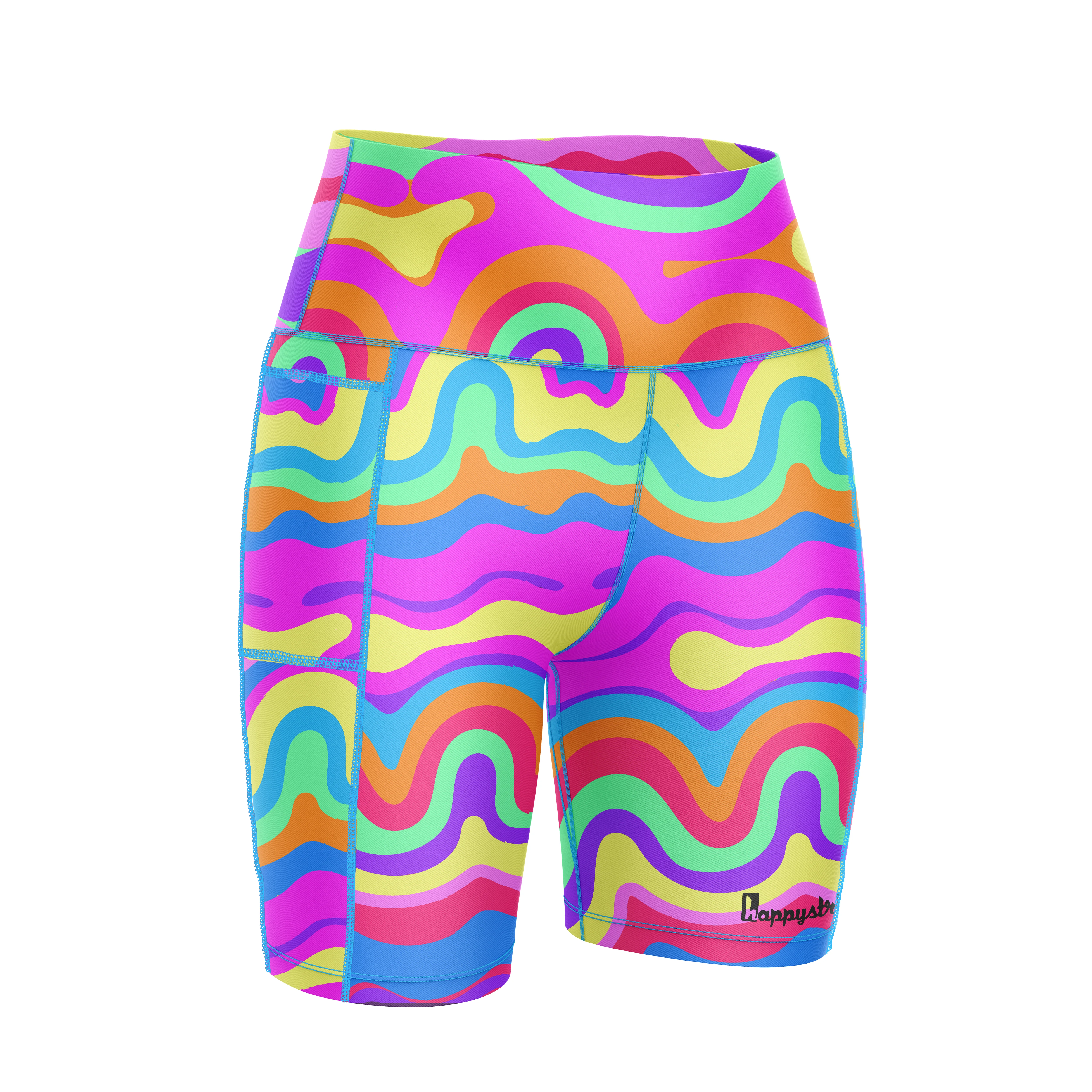 ''Twirly swirly'' fitted shorts - Image 5